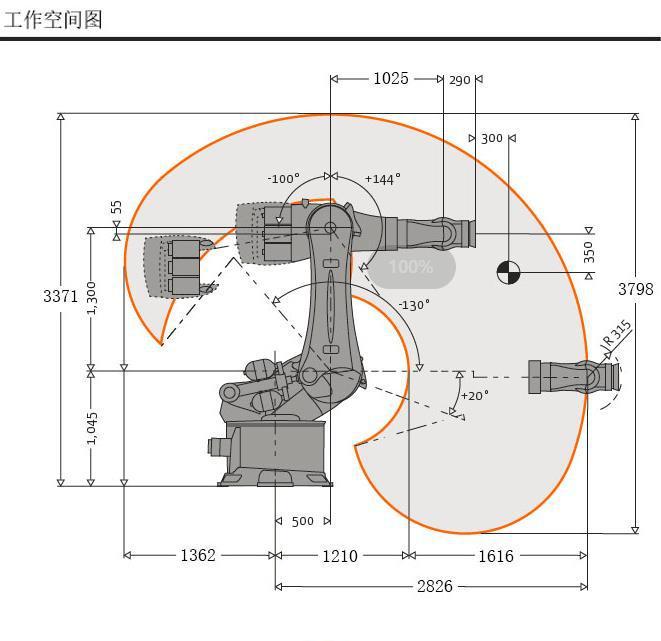 库卡机器人 KR600 R2830 负载600kg 臂长2826mm 适用于搬运