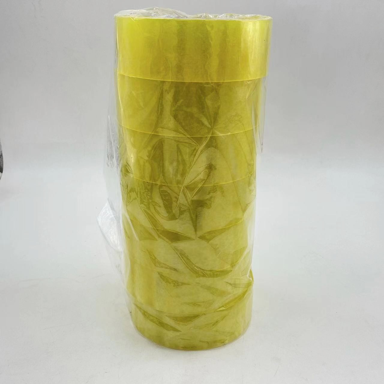 Cinta de sellado transparente 4,5 embalaje expreso sellado de embalaje cinta adhesiva amarillo gran rollo cinta caja completa