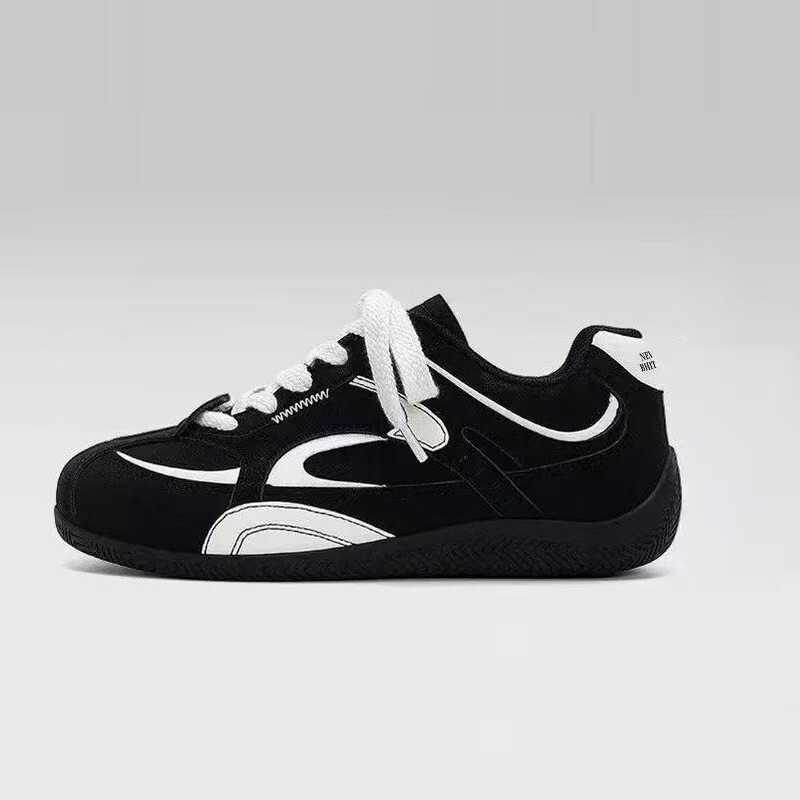 Breathable, Comfortable, Fashionable German Training Shoes, Mesh Retro Casual Men's Shoes, New Flat-Soled Thin-Soled Forrest Gump Shoes