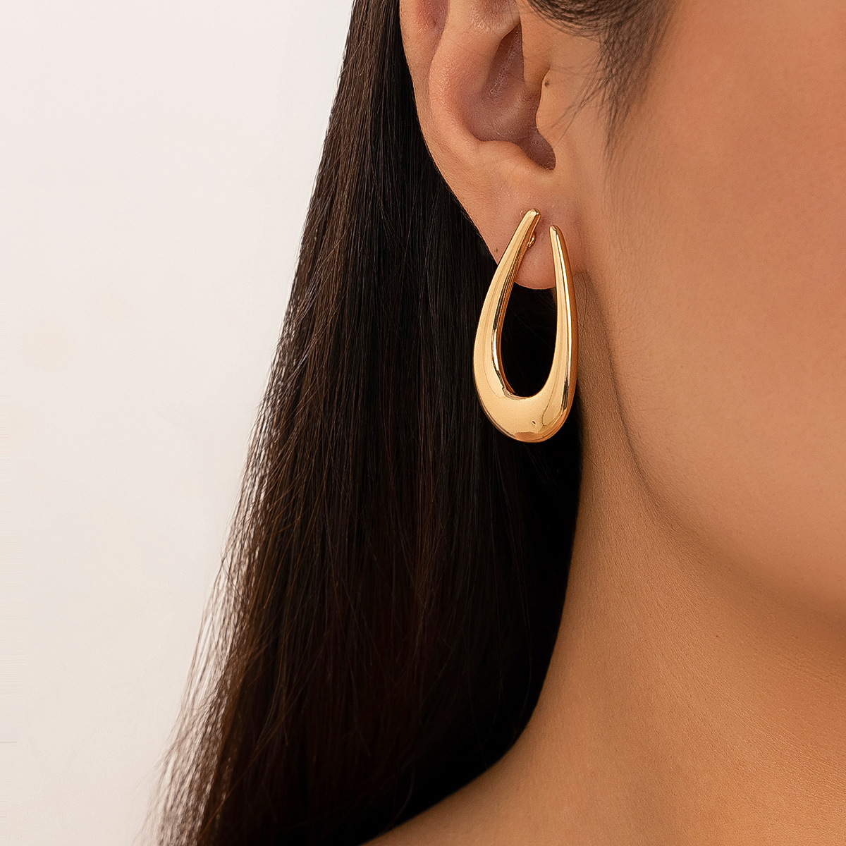 15g Weight Alloy Ear Needle Material Earrings Classification 1 Pair Quantity Holiday, Travel Occasion CCB, Alloy Material Geometric Pattern Women's Gender Plating Design Casual, Elegant, Lady Style 1 Pair Casual Elegant Lady Geometric Plating CCB Alloy Earrings 53