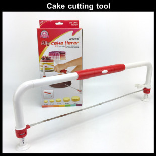 Stainless Steel 6-16 inch cake layering machine baking utensils slicing machine cake slicer adjustable slitter