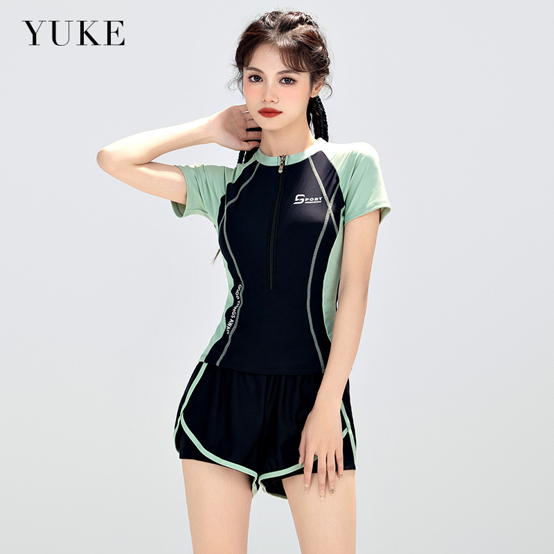 8311 그린 [수영 및 피트니스, 입고 벗기 편한]