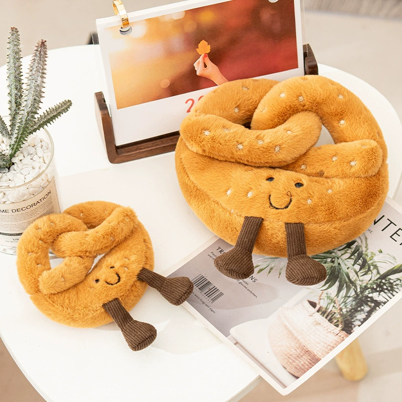 Ins сеть красный хлеб рога кукла креативная мягкая милая кукла арахис подвеска кукла для детей подарок на день рождения