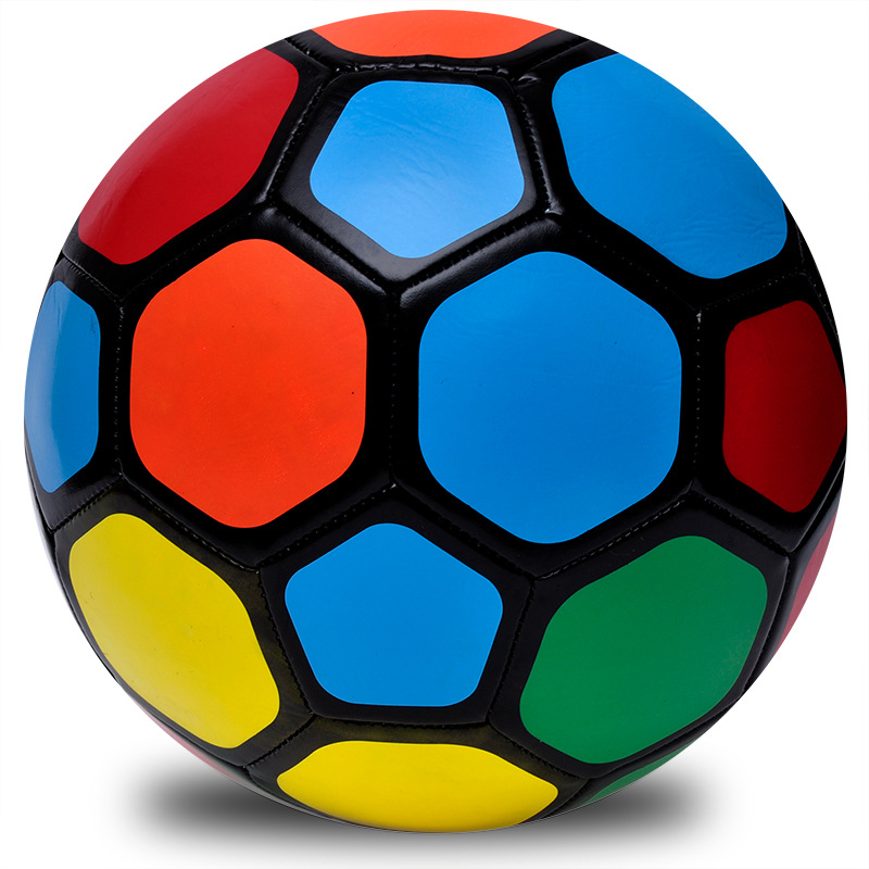 Fútbol genuino en blanco y negro grueso a prueba de explosiones No. 3 niños juveniles No. 5 entrenamiento de competencia de adultos prueba de explosión patada