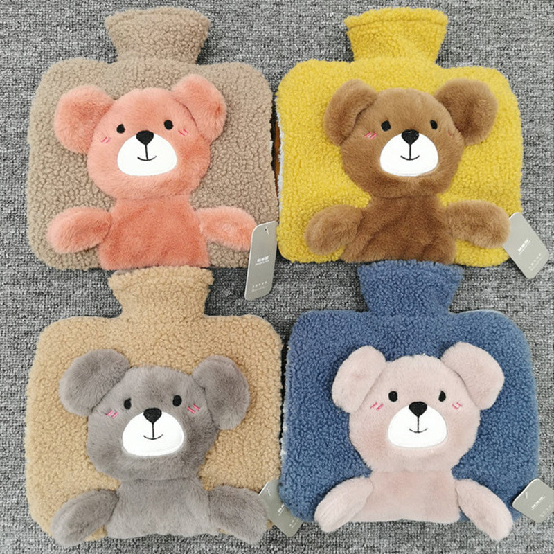 Water Hot water bottle lovely modelling Portable Hand Po winter Aunt Belly Hot water bottle In Warm baby