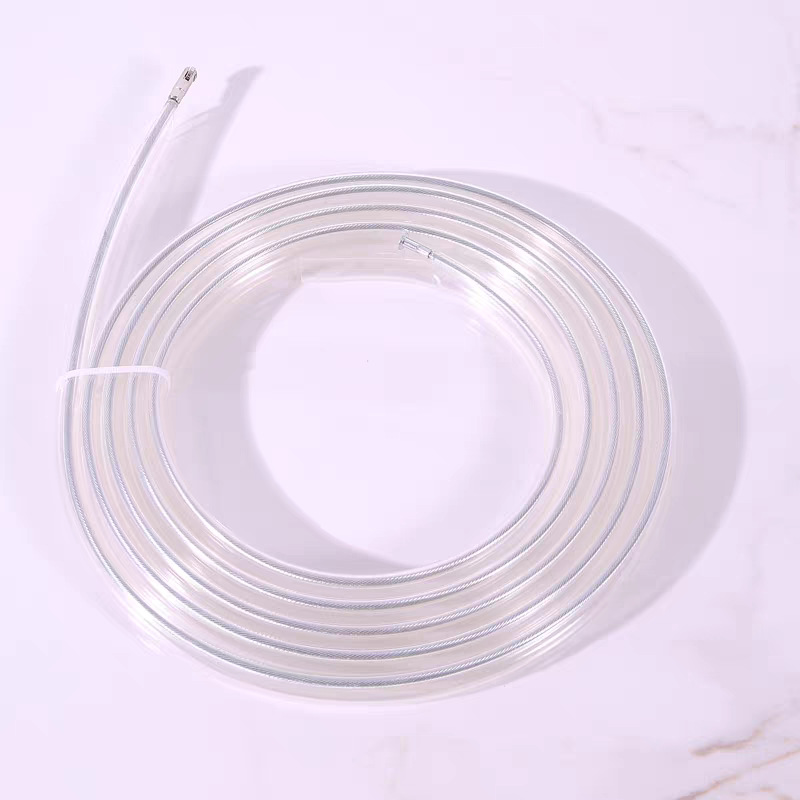 New Model of Lead Wire Oil Extraction Pipe 2m Car Fuel Tank Oil Extraction Tool Steel Wire Oil Suction Pipe