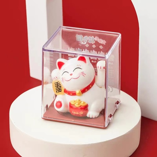 New Mini Money Cat Car Creative Decorative Ornament Cake Baking Small Decor Office Home Desktop Ornament