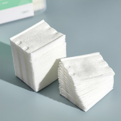 卸妝棉薄款800片厚款3層加厚親膚柔軟壓邊塑料收納盒裝化妝棉批發