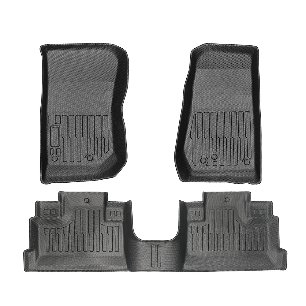 Aplicable a Jeep WranglerJK 2014 - 2018 TPE Foot Pads 3D All Weather Material Backpack Pad