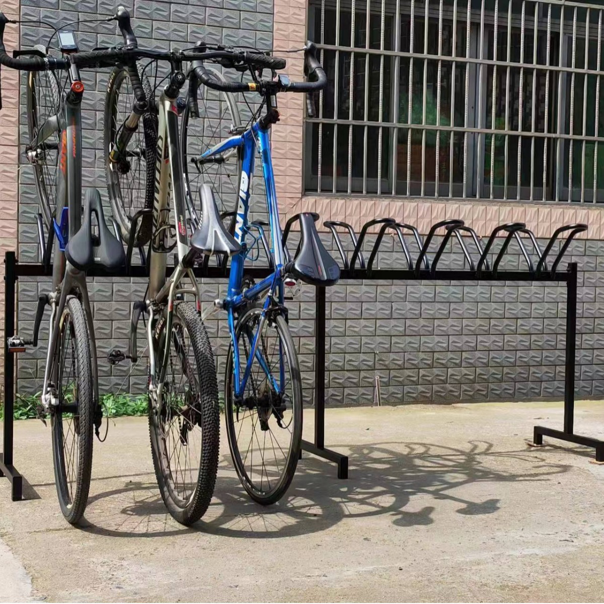 Estacionamiento de bicicletas rack exhibición estante de almacenamiento de bicicletas de carretera bicicleta de montaña