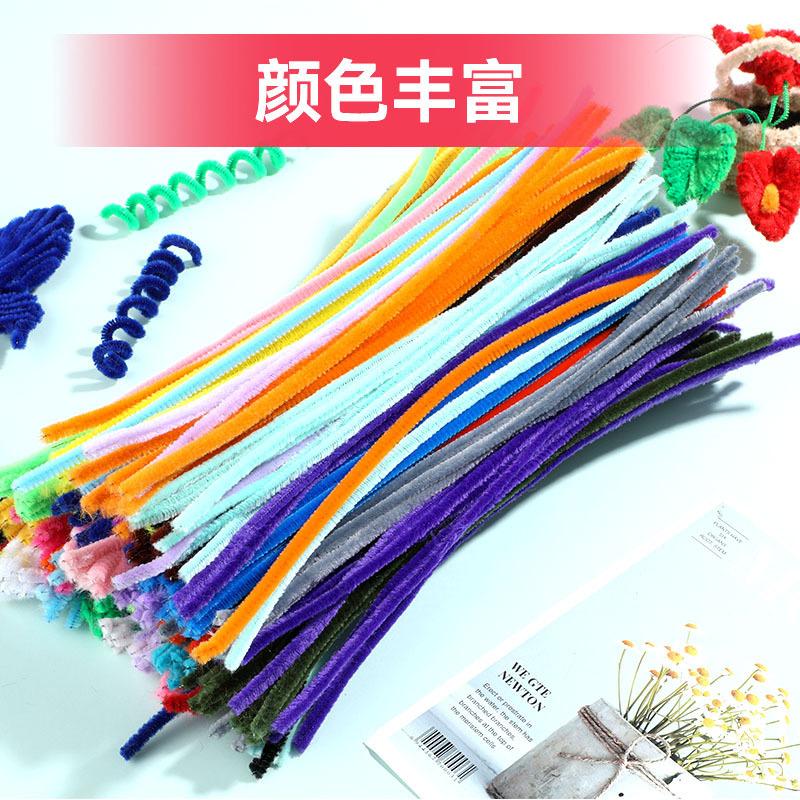 Barra de torsión al por mayor Raíz de pelo cifrado Lana Ramo de pelo súper denso Paquete de material de bricolaje