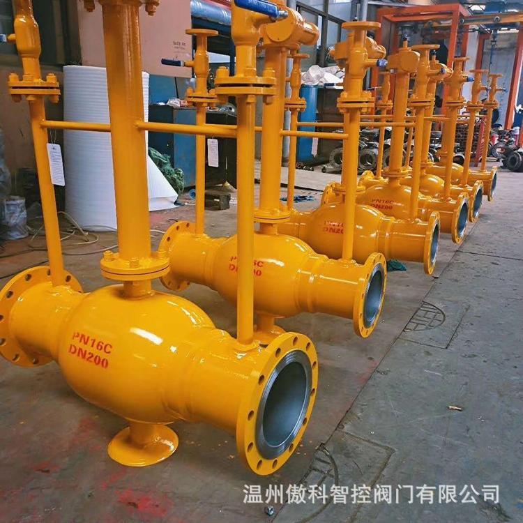 地埋式全焊接球阀  锻钢全焊接球阀  Q367F-64C  埋地式球阀