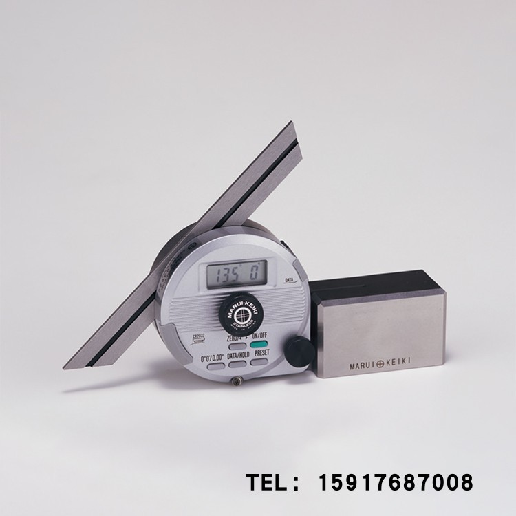 日本MARUI丸井 角度计精密角计DP-601ST 360度数显角度尺