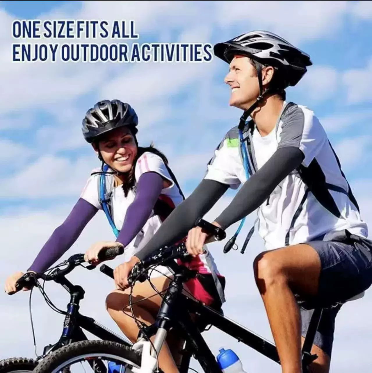 Летний новый бег мужской солнцезащитный крем ледяной шелк рукава для мужчин и женщин