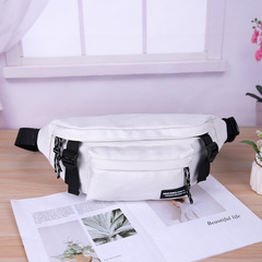 Women's chest bag, waist bag, casual and versatile crossbody bag, men's and women's niche simple shoulder bag, large capacity chest bag