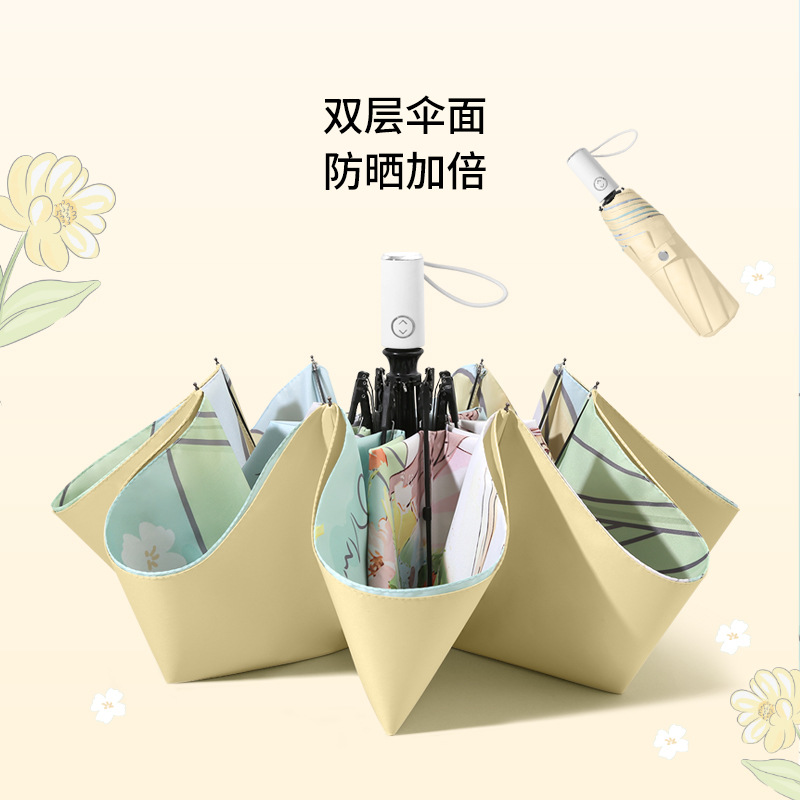double-layer automatic umbrella