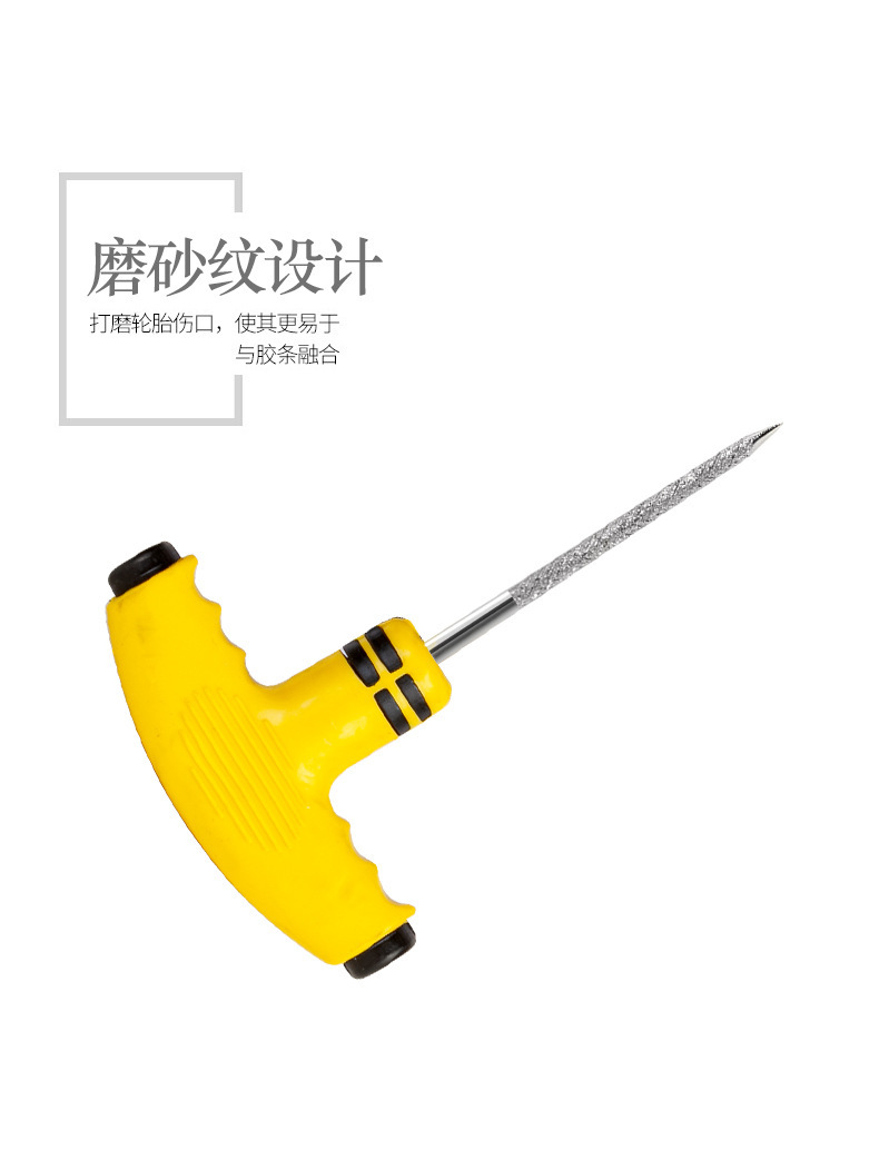 Car Tire Repair Tool Kit Tubeless Puncture Emergency Repair