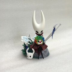 外贸跨境空洞骑士苍绿之径黄蜂女坐姿手办模型盒装摆件现货批发