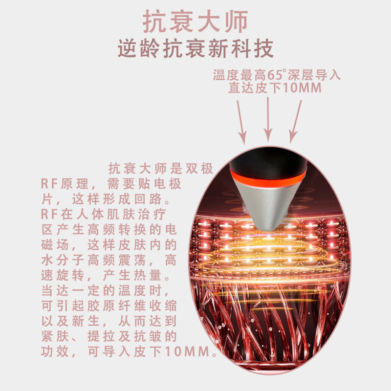 第三世代アンチエイジングアイマスターフェイシャルビューティー導入器具アンチエイジング抗シワVフェイシャル引き締め小じわネックリフティング|undefined