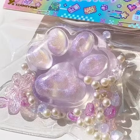 Pastel Guofeng Osmanthus Sensación de barro súper suave