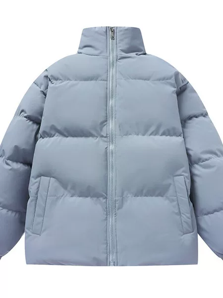 Autumn and winter fleece-lined thick cotton jacket, unisex, Korean style, trendy, loose fit, casual, versatile, student fashion brand outerwear