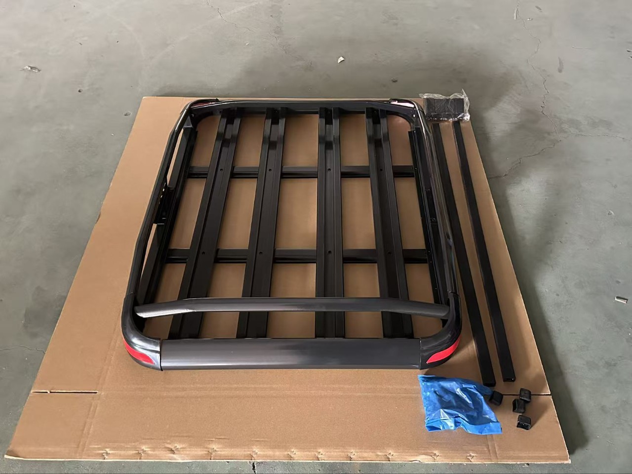 Suitable for Car Suv Universal Luggage Frame Crossbar Aluminum Alloy Roof Rack Modification Special Luggage Basket 4X4 Off-Road