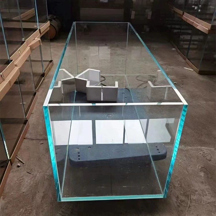 Jinjing ультра-белый стеклянный аквариум для рыб Домашняя гостиная Простой Прозрачный аквариум для рыб большой и большой оптом