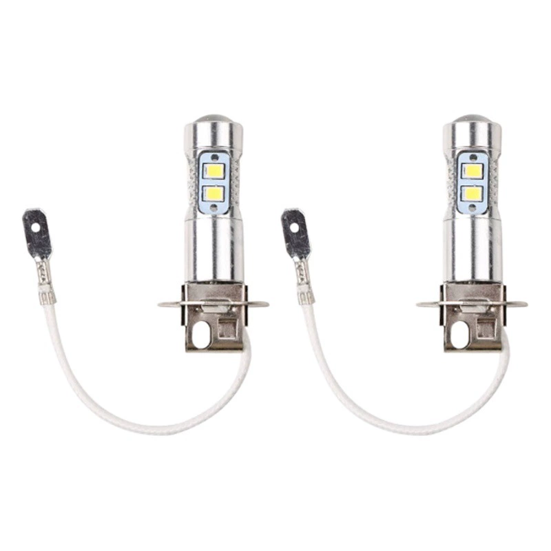 Автомобильная противотуманная фара H1 10smd 2835 LED противотуманная фара H3 50W 3030 передняя противотуманная фара 880 881 противотуманная фара