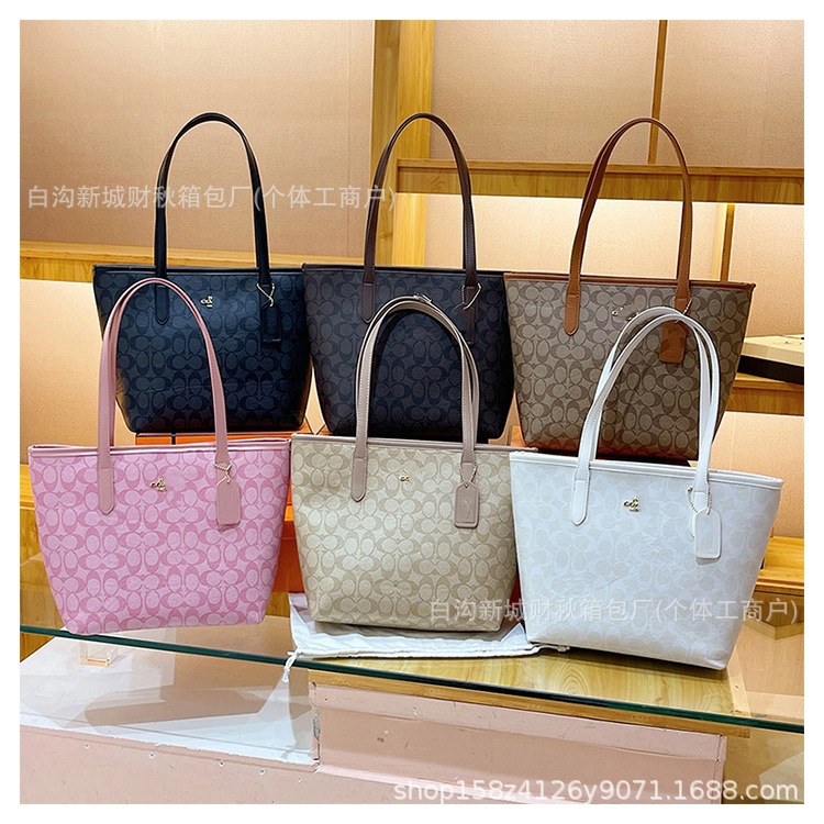 包包女包2025新款时尚印花水桶包大容量单肩包跨境批发lady潮bags