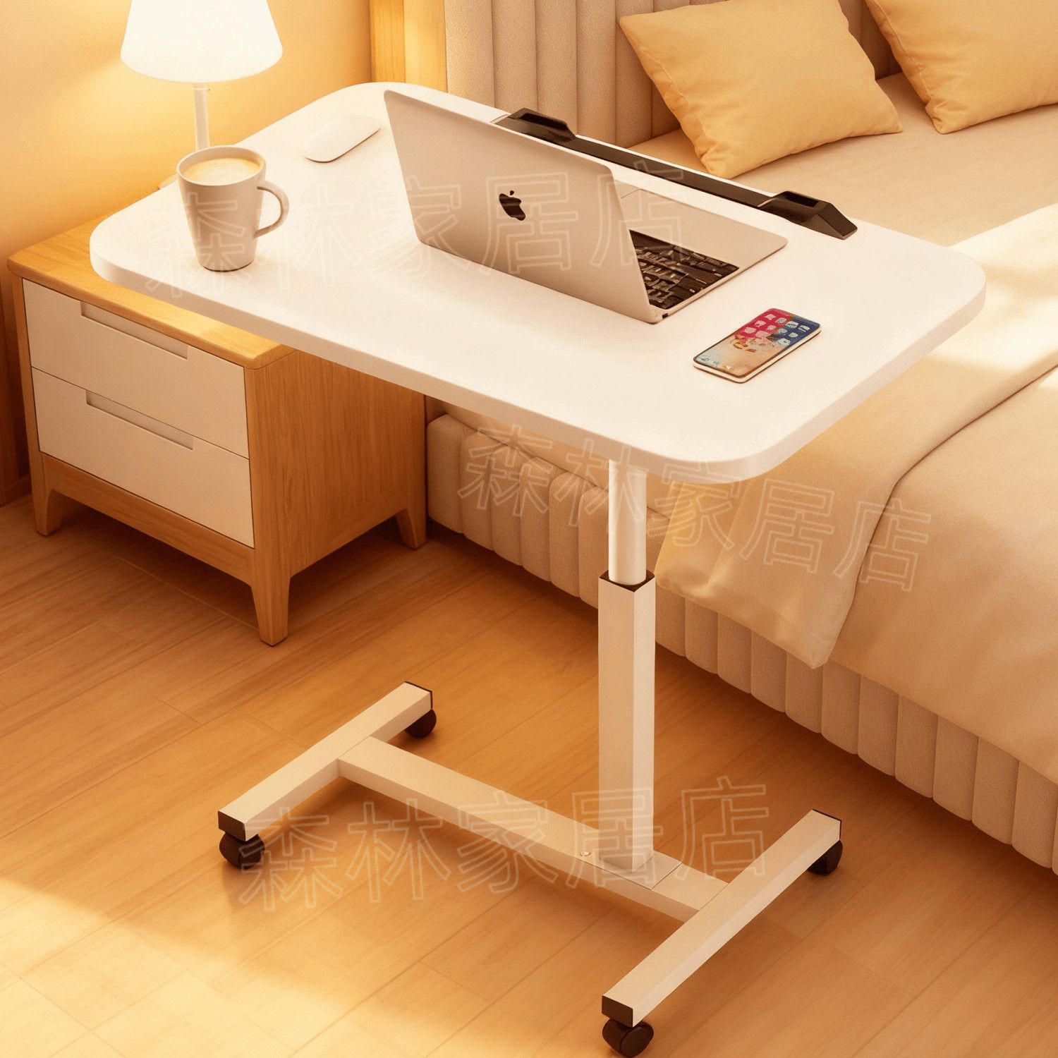 Bedside Table, Bedroom Mobile Coffee Table, Living Room Creative Side Table, Balcony Storage Rack, Corner Table, Storage Rack