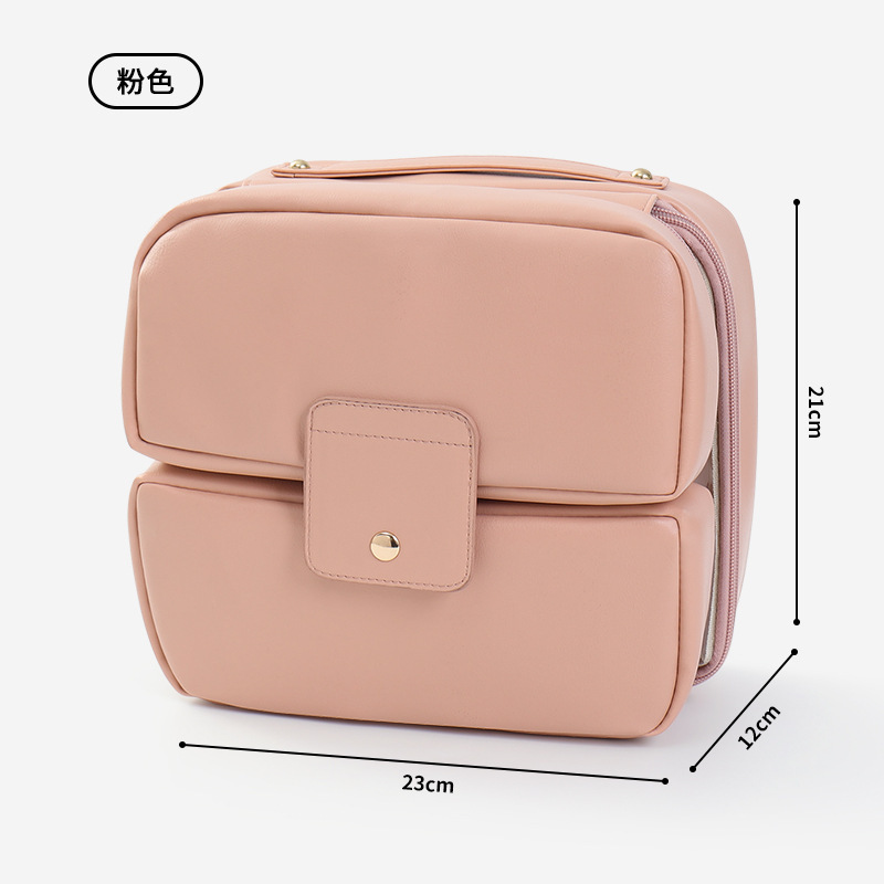 2025 新化粧品バッグ女性のトイレタリー収納袋大容量パーティションポータブル防水化粧ブラシバッグトイレタリーバッグ|undefined