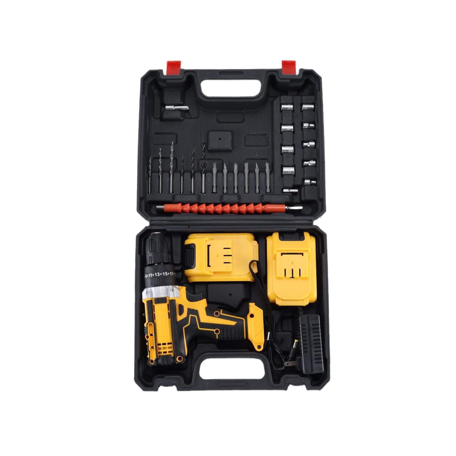 24개 세트, 셀 5개, 배터리 1개, 충전기 1개 + 도구 상자