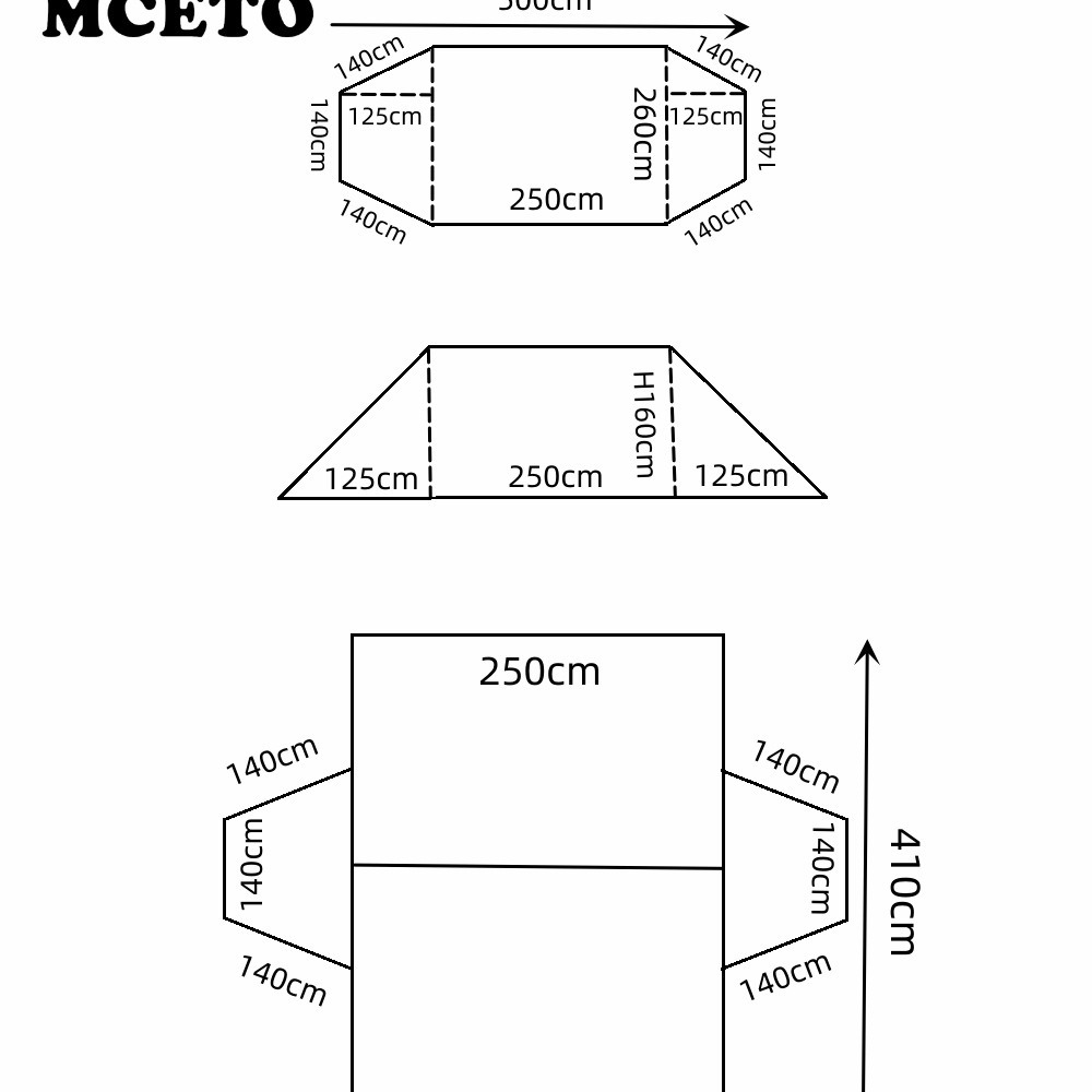 聴岳500pro mceto米拓冬雪スカート野キャンプ煙突ストーブ避難所双塔炎aテント