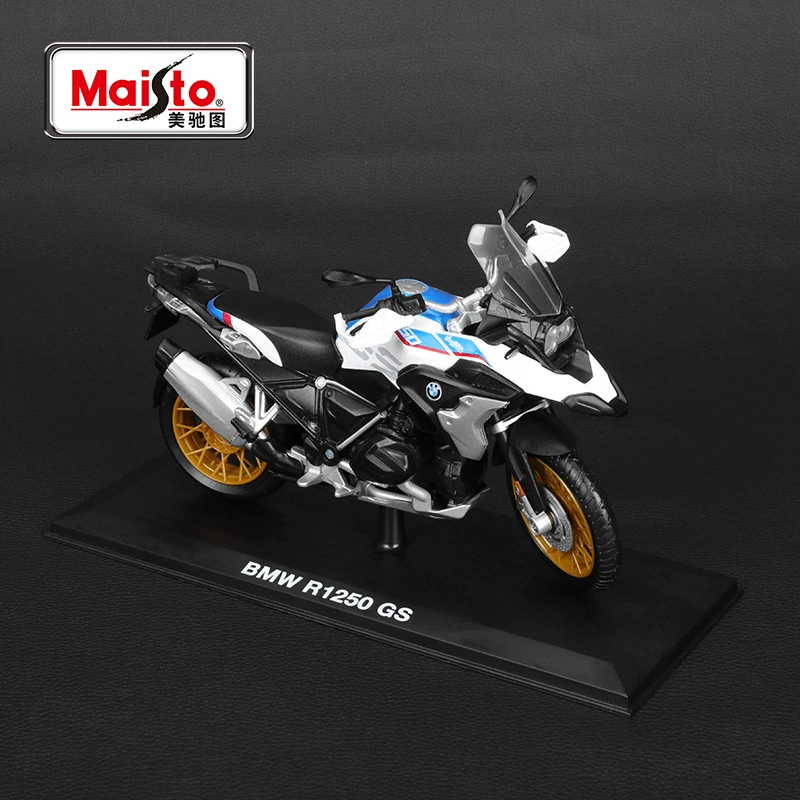 Фигура-коллекция модели мотоцикла из сплава 1:12 BMW Ducati KTM с аксессуарами и базой оптовая продажа