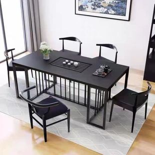 Firestone Tea Table and Chair Combination Tea Set Set Integrated Coffee Table Marble Simple Modern Tea Table Kung Fu Tea Table