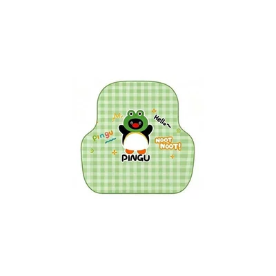 Simple Versatile Silk Loop Car – Avtomobil döşəmə paspasları - green-checkered-little-frog-single-row-silk-loop-5050cm