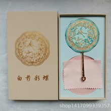 金属化妆镜手柄唐公主工艺品旅游礼品特色新潮文创中国风厂家直销