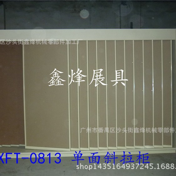 瓷砖推拉展架展柜木地板陈列柜铝扣板石材展示柜壁纸展具展示架