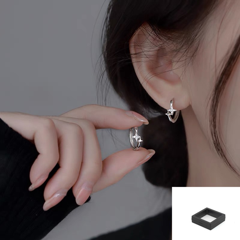 스타버스트 이어버클 + PE 필름박스