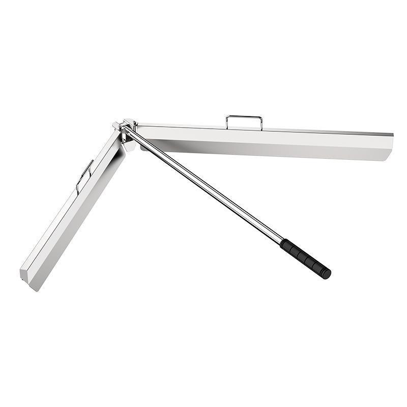 Single-Player Badminton Court Ball Retriever, Bend-Over Ball Sweeper, No-Retriever Training Ball Collector, Portable Barrier