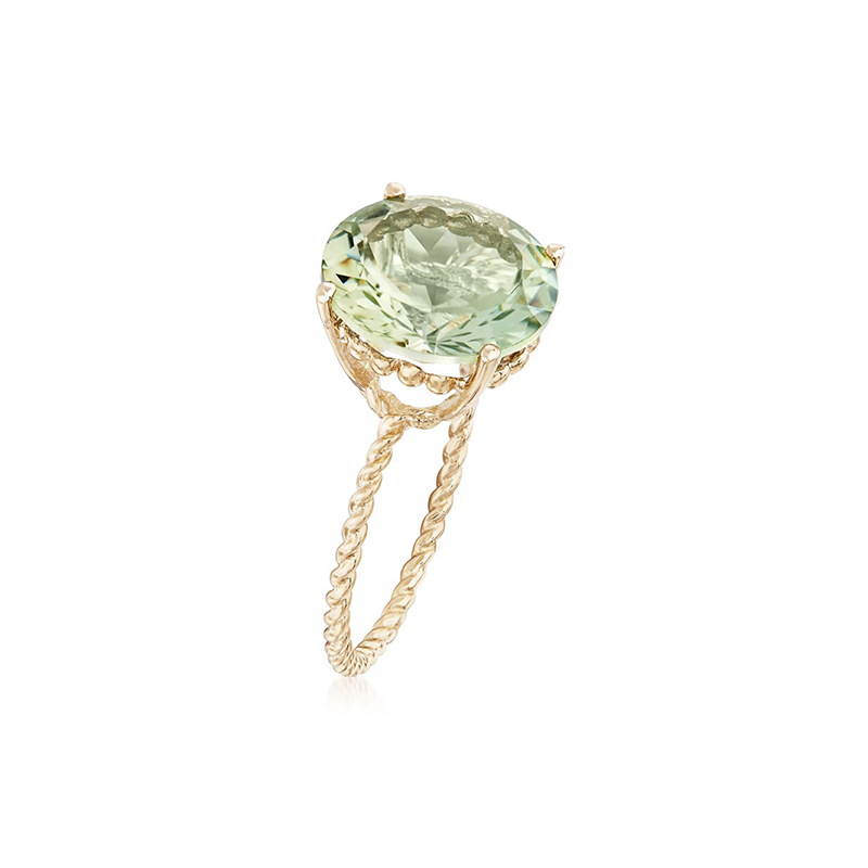 6g Weight Zircon Inlay Material 925 Sterling Silver Zircon Round Rings