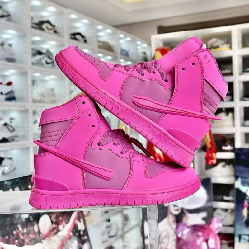 Pure Original Dunk Rebound Sneakers, Retro Men's and Women's High-Top Skate Shoes, Comfortable Casual Basketball Shoes, Lightweight Sports Shoes Pure Original Dunk Rebound Sneakers, Retro Men's and Women's High-Top Skate Shoes, Comfortable Casual Basketball Shoes, Lightweight Sports Shoes
