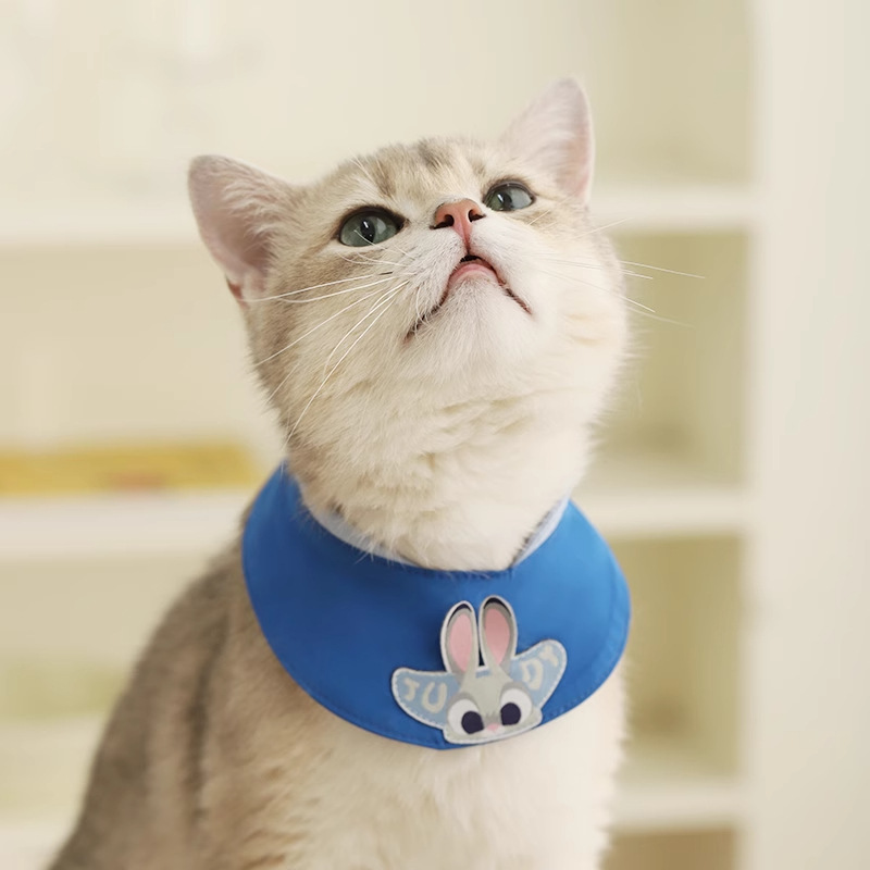 Mad Animal City serie de perros collar Judy toallas de saliva lindos baudero ajustable collar accesorios de mascotas