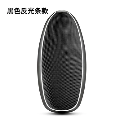 Heat Insulation, Electric Scooter Waterproof – Electric car cushion - black-square-diamond-reflective-stripe-large-size