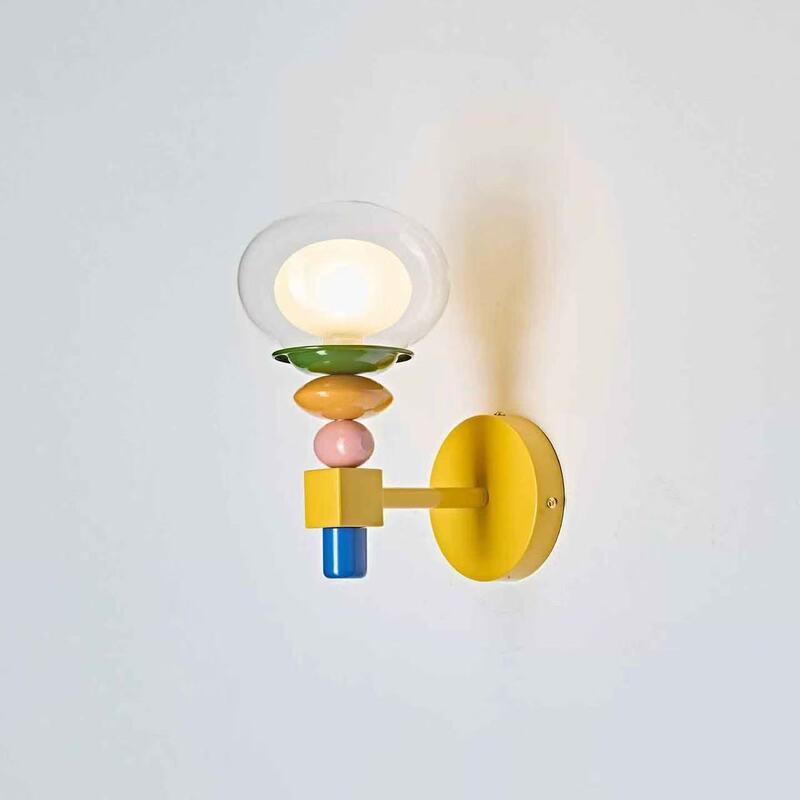 French-style cream-colored bedroom bedside small pendant wall lamp, colorful dining room bar dopamine corridor small pendant wall lamp French-style cream-colored bedroom bedside small pendant wall lamp, colorful dining room bar dopamine corridor small pendant wall lamp