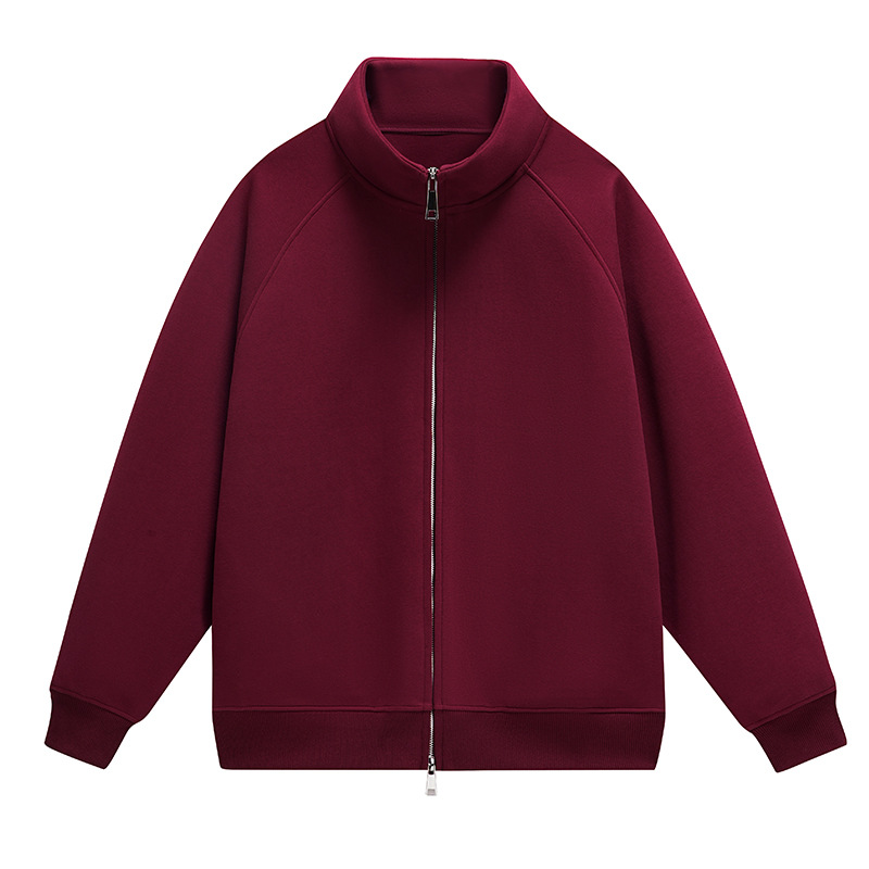 Burgundy autumn cardigan