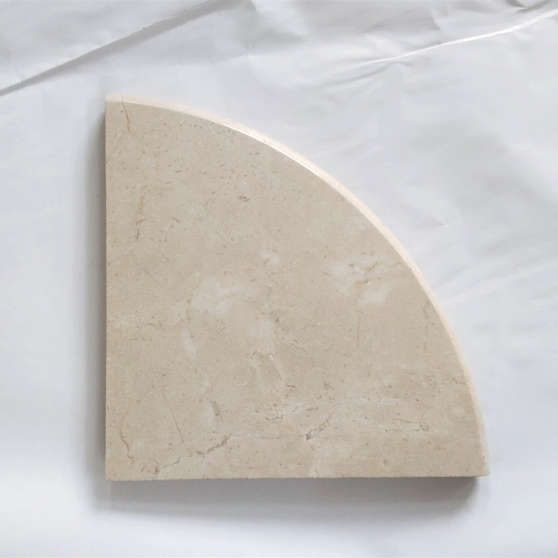 Beige Marble Triangular Shelf Bathroom Kitchen Corner Stone Partition Beige Marble Triangular Shelf Bathroom Kitchen Corner Stone Partition