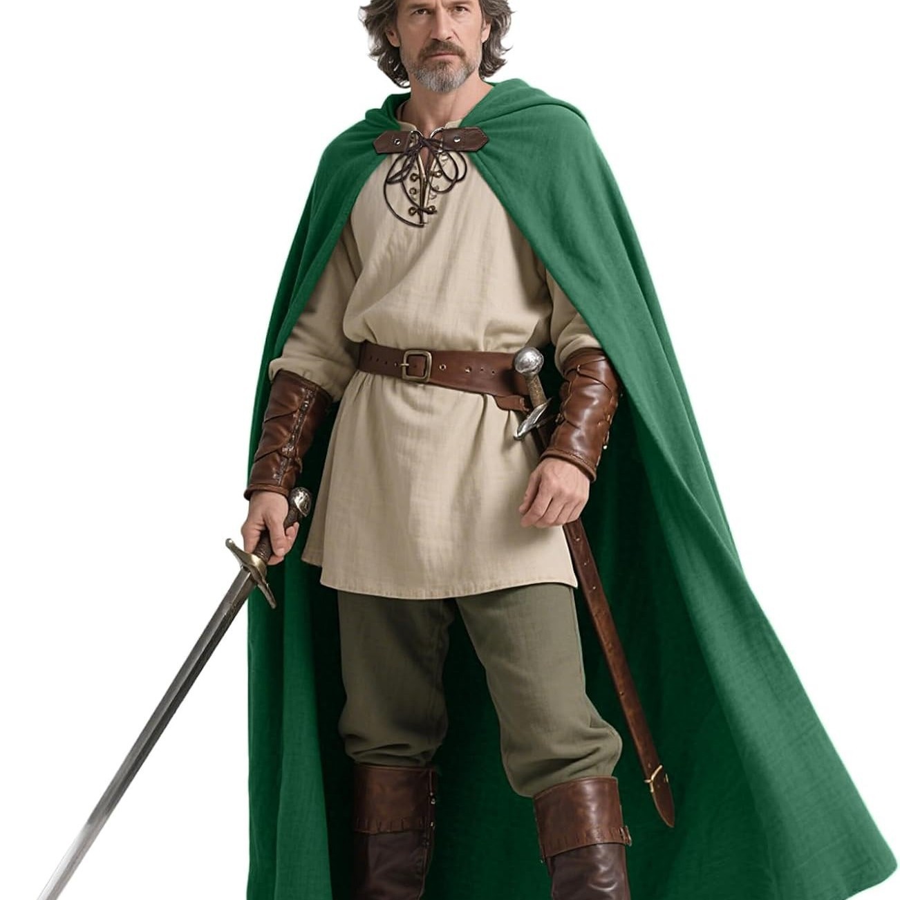 Trench coat, cloak with hood, halloween