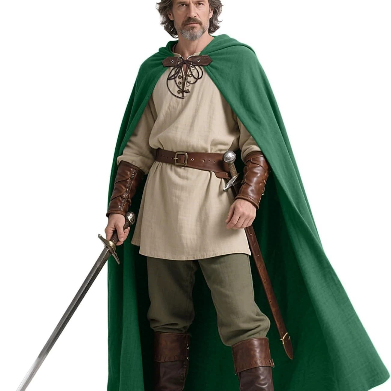 Trench coat, cloak with hood, halloween