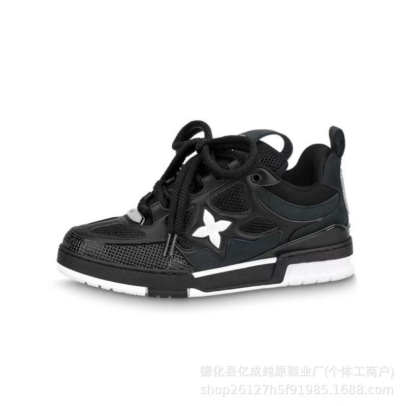 Bread Shoes Small Chubby Ding Small White Shoes Wide Goods Shoes Men's and Women's Increased Torre Shoes High L Shoes European Station Cross-border Shoes